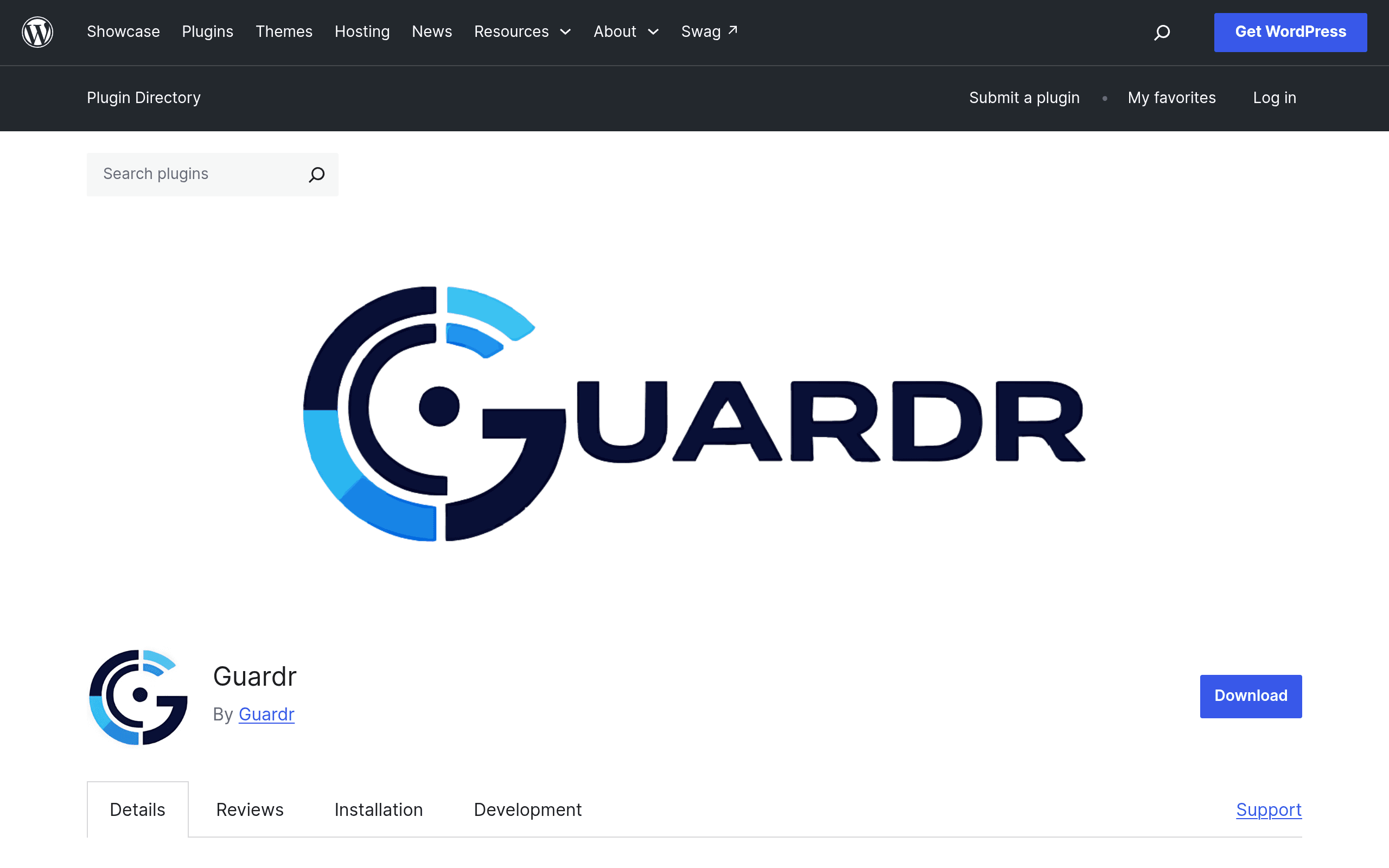 Screenshot of Guardr