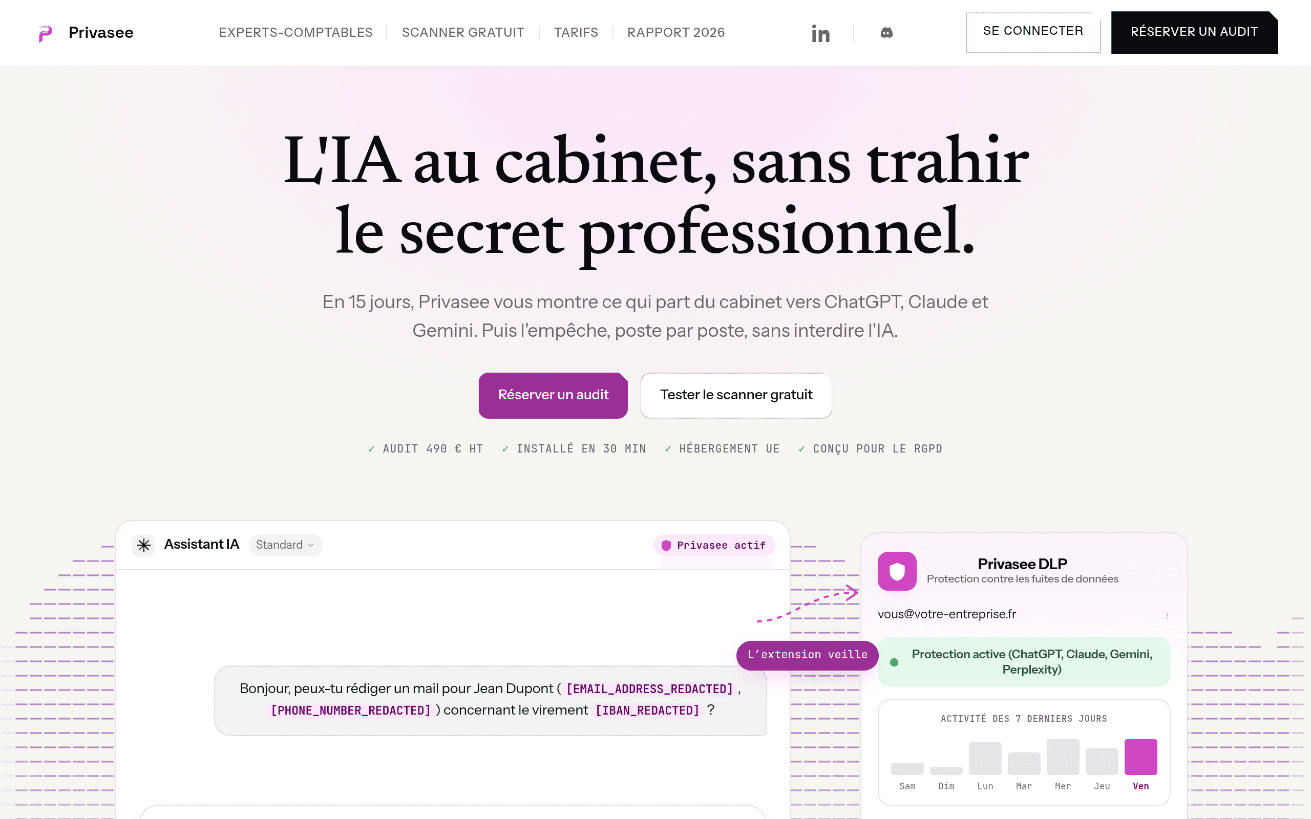 Screenshot of Privasee