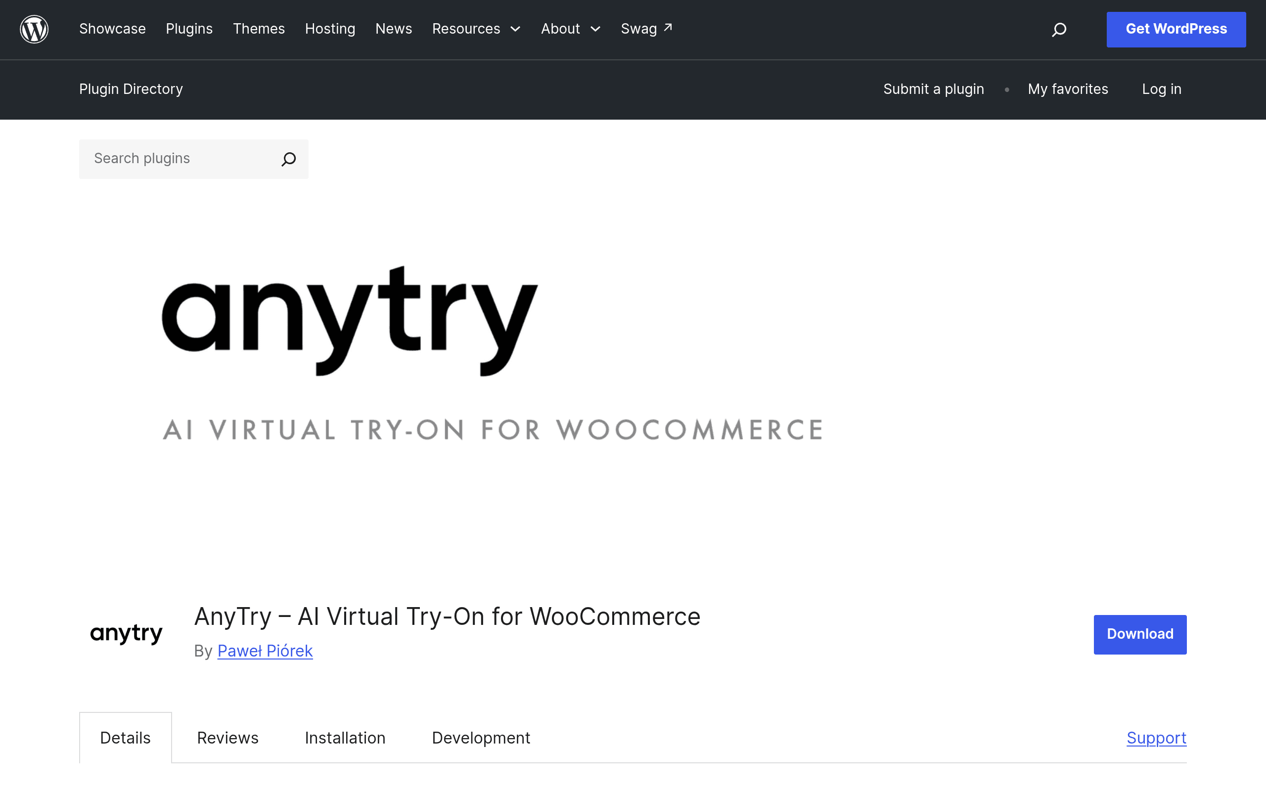 Screenshot of AnyTry – AI Virtual Try-On for WooCommerce
