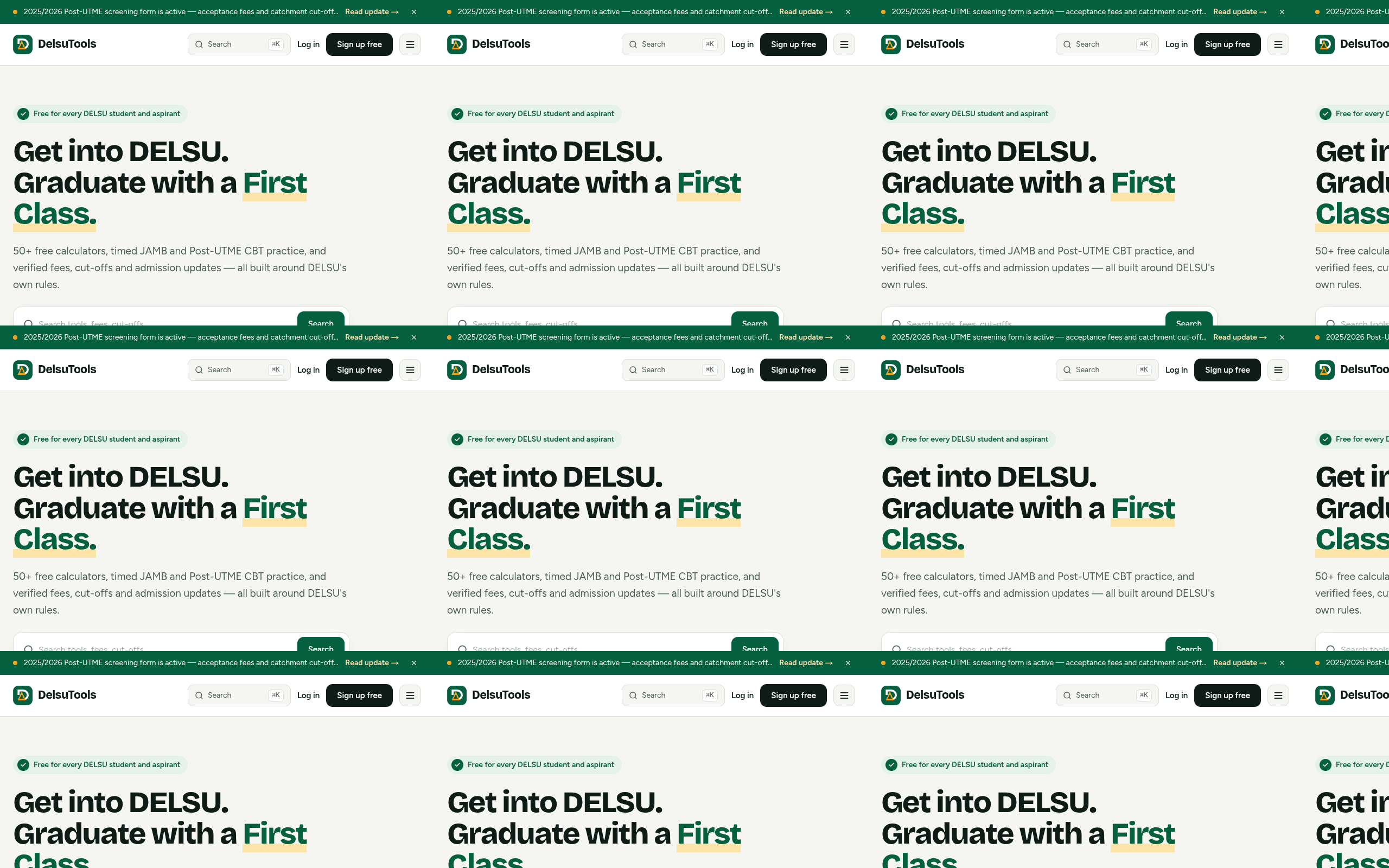 Screenshot of DelsuTools
