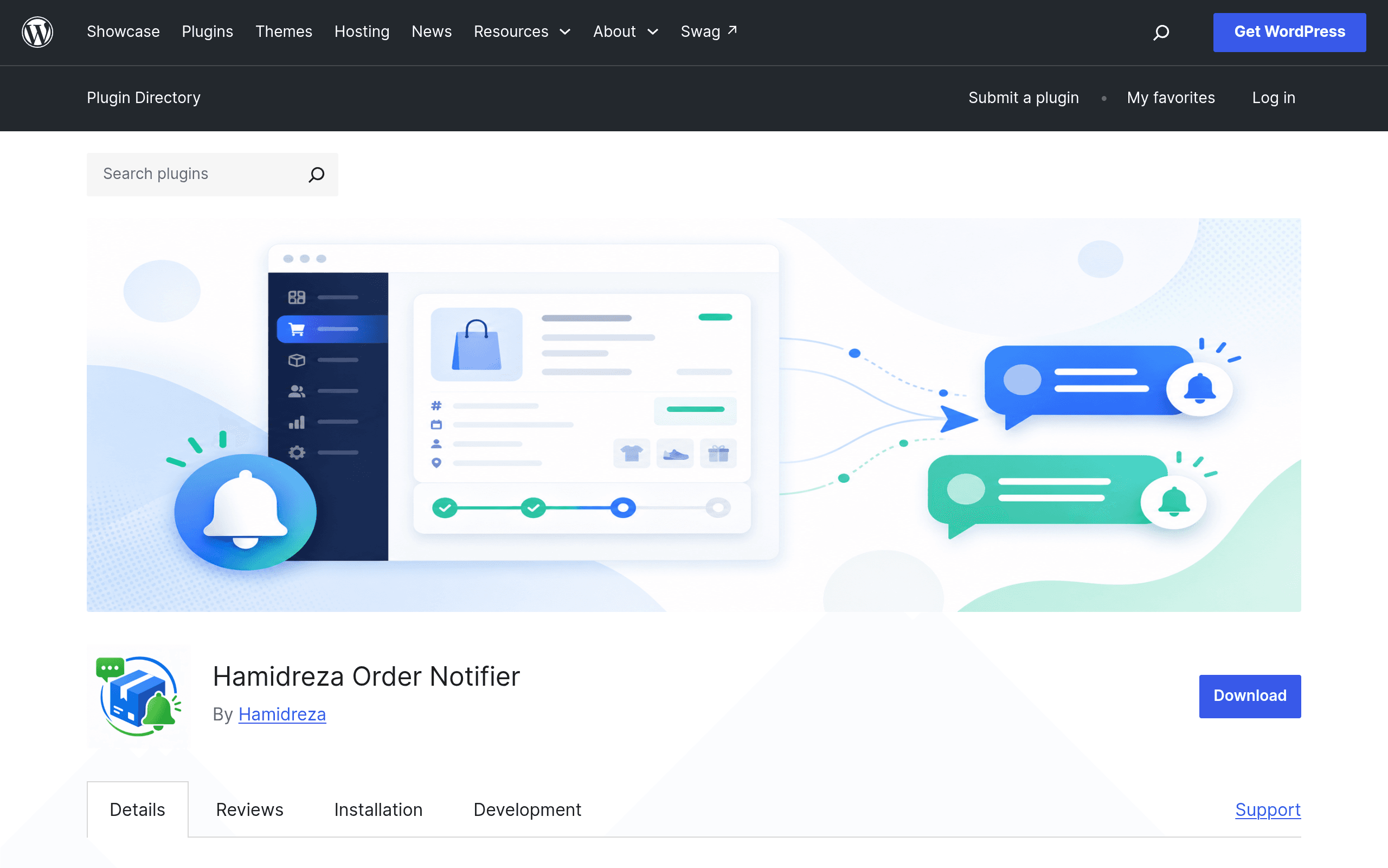 Screenshot of Hamidreza Order Notifier