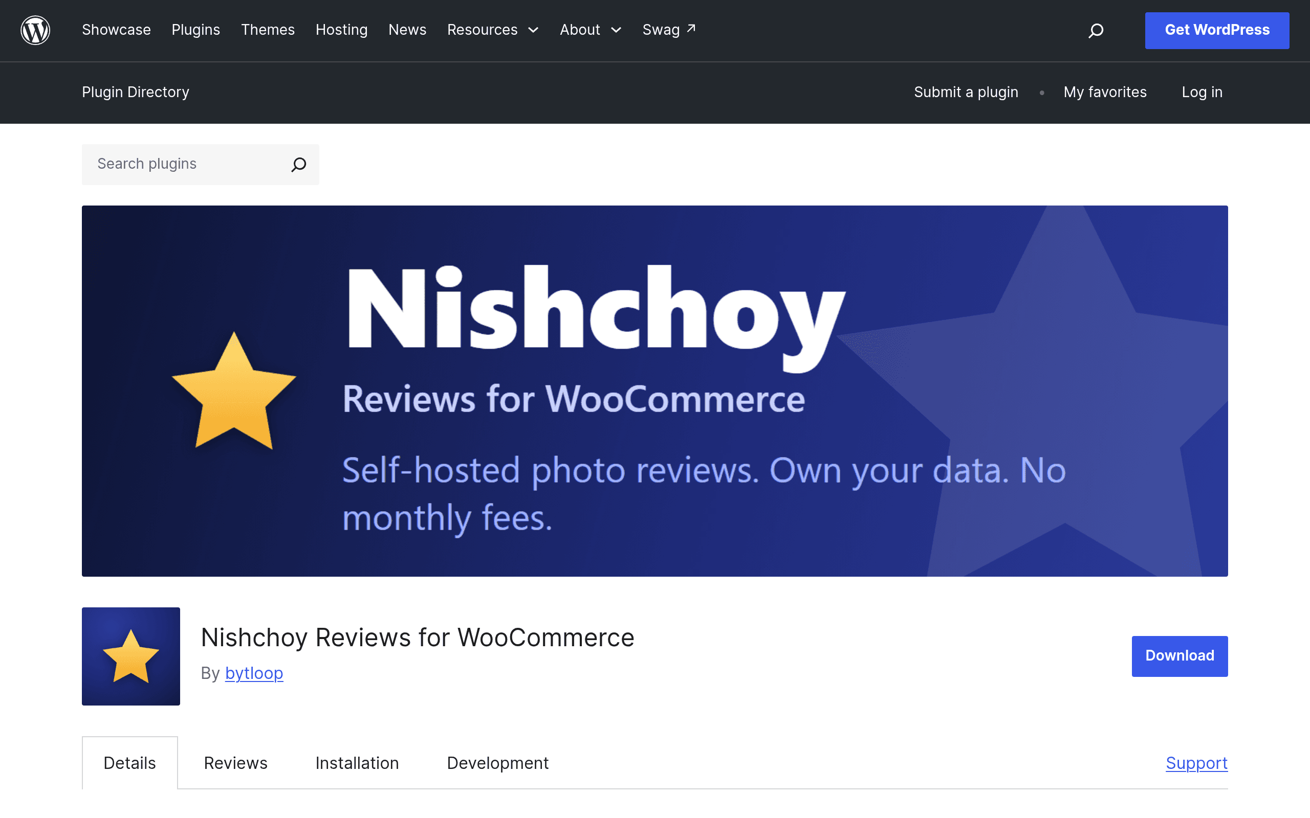 Screenshot of Nishchoy Reviews for WooCommerce