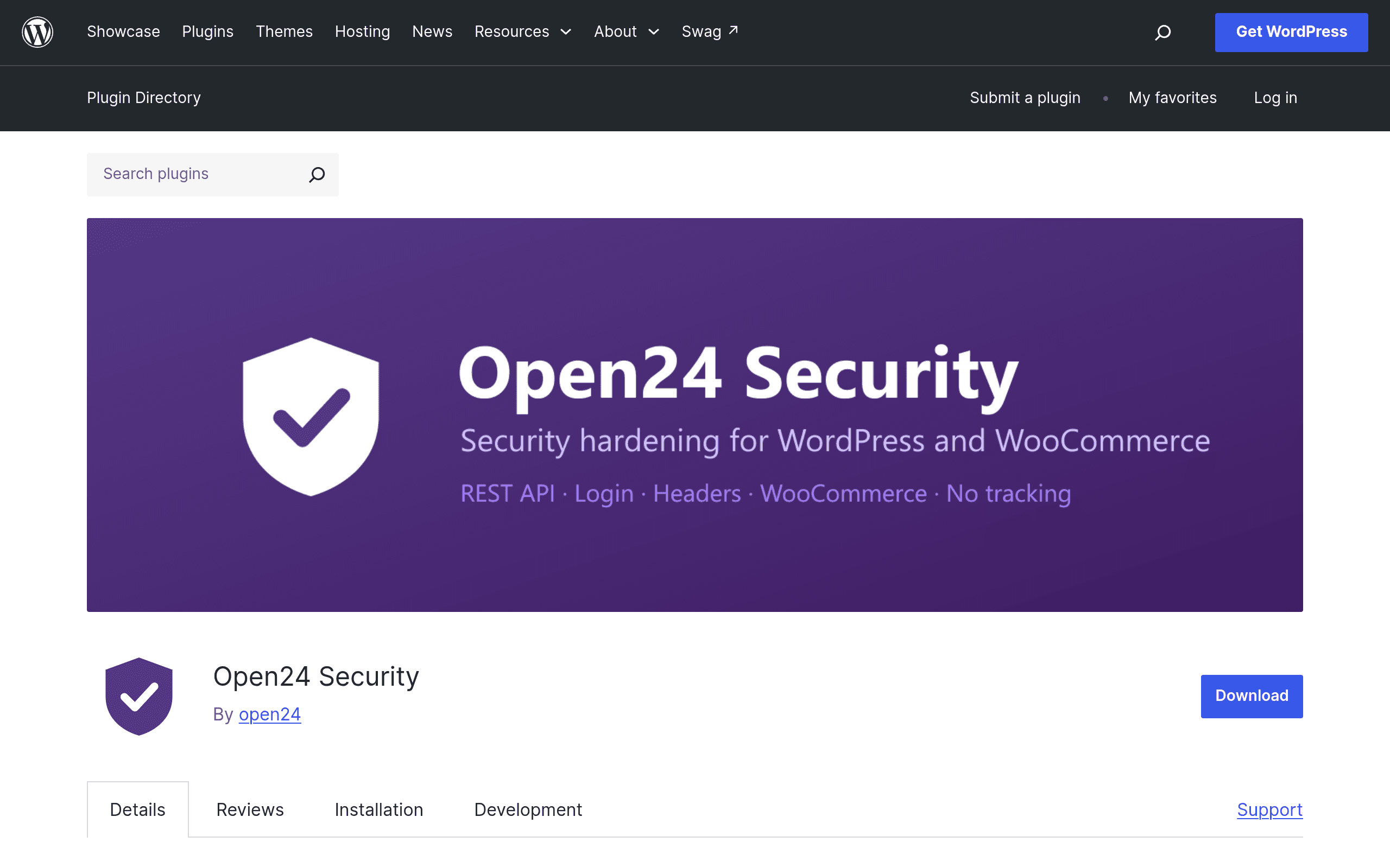 Screenshot of Open24 Security