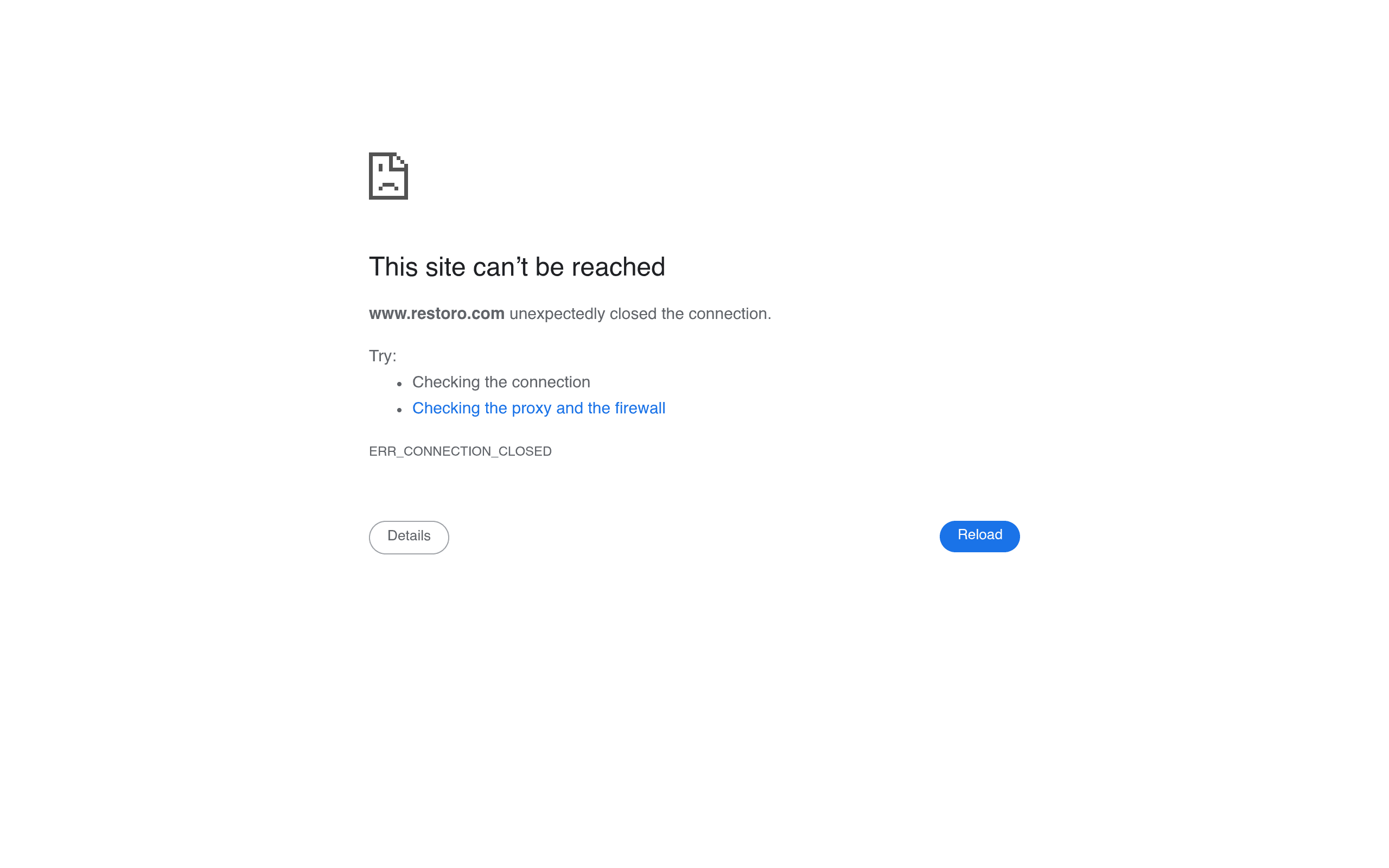 Screenshot of Restoro